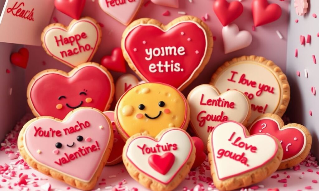 Cheesy Valentineโs Day Cookie Puns to Share